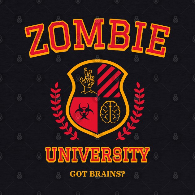 Zombie University Halloween Costume by SunGraphicsLab